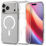 Spigen iPhone 17 Pro Max Deksel Ultra Hybrid MagFit Frost White