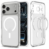 Spigen iPhone 17 Pro Max Deksel Ultra Hybrid MagFit Frost White