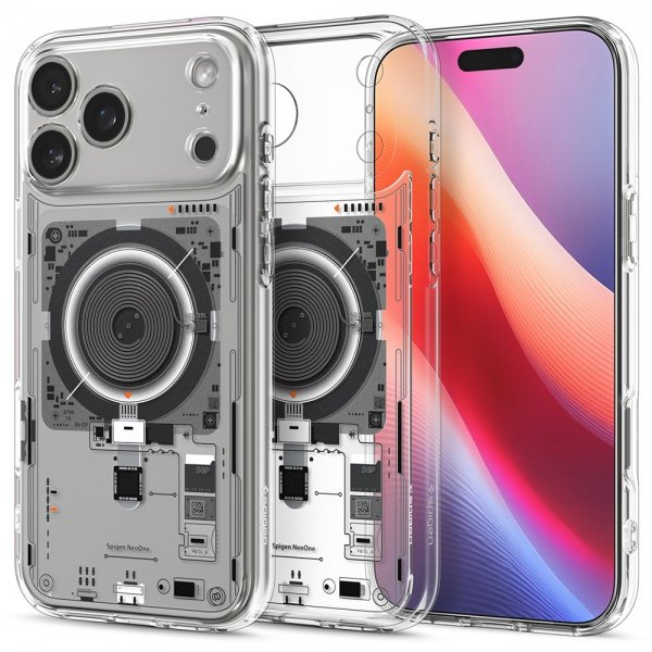 Spigen iPhone 17 Pro Max Deksel Ultra Hybrid Neo One MagFit