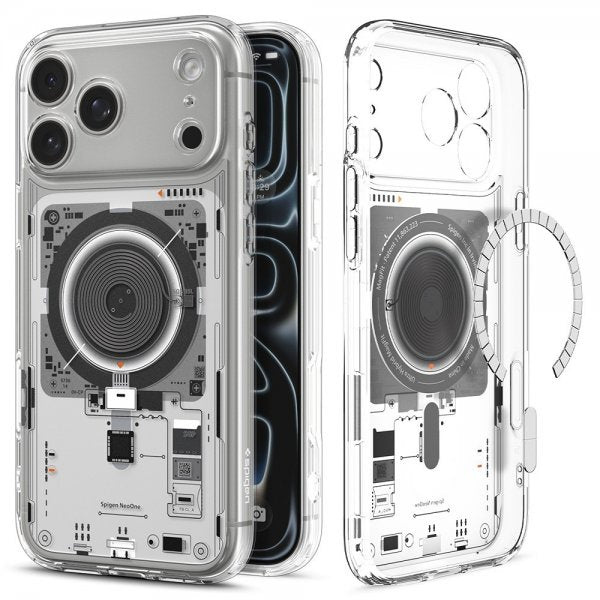 Spigen iPhone 17 Pro Max Deksel Ultra Hybrid Neo One MagFit
