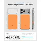 Spigen iPhone 17 Pro Max Deksel Ultra Hybrid T MagFit Glossy Orange