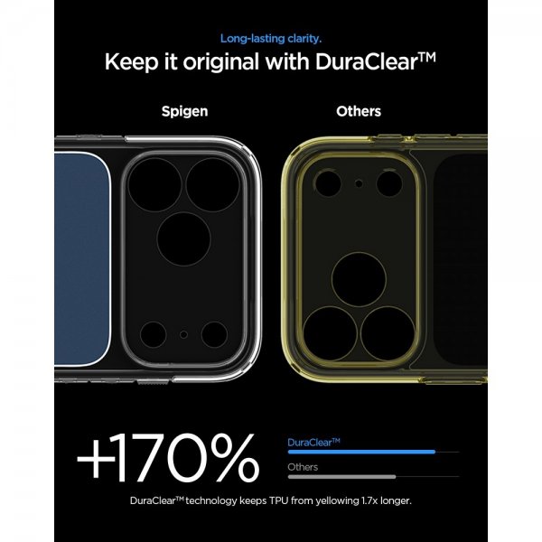 Spigen iPhone 17 Pro Max Deksel Ultra Hybrid T MagFit Matte Blue