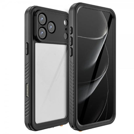 Redpepper iPhone 17 Pro Max Deksel Vanntett IP68 Svart