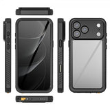 Redpepper iPhone 17 Pro Max Deksel Vanntett IP68 Svart