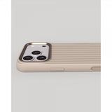 Nudient iPhone 17 Pro Deksel Bold Case MagSafe Linen Beige
