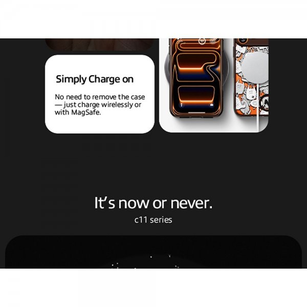 Spigen iPhone 17 Pro Deksel C11 MagFit Inkverse