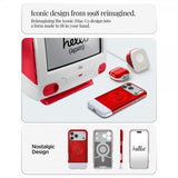 Spigen iPhone 17 Pro Deksel Classic C1 MagFit Ruby