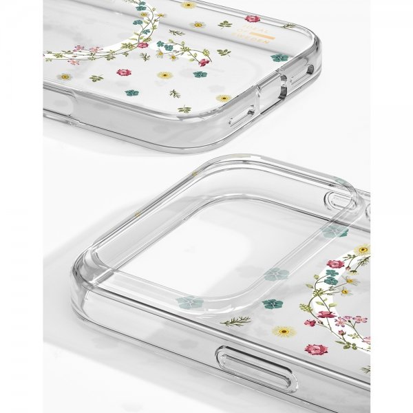 Ideal of Sweden iPhone 17 Pro Deksel Clear Case MagSafe Petite Floral