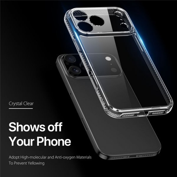 Dux Ducis iPhone 17 Pro Deksel Clin Series Transparent