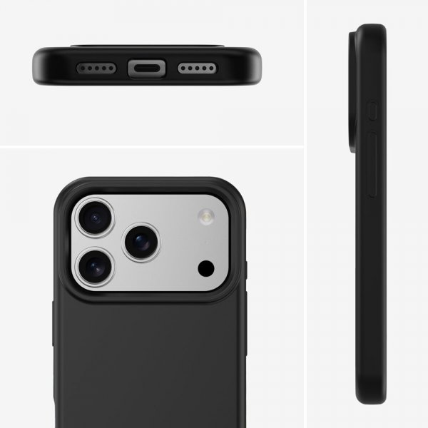 4smarts iPhone 17 Pro Deksel Cupertino MagSafe Svart