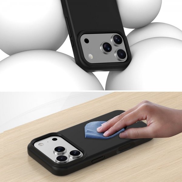 4smarts iPhone 17 Pro Deksel Cupertino MagSafe Svart