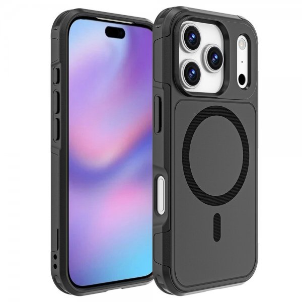 4smarts iPhone 17 Pro Deksel Defend Etui Ultimag Svart