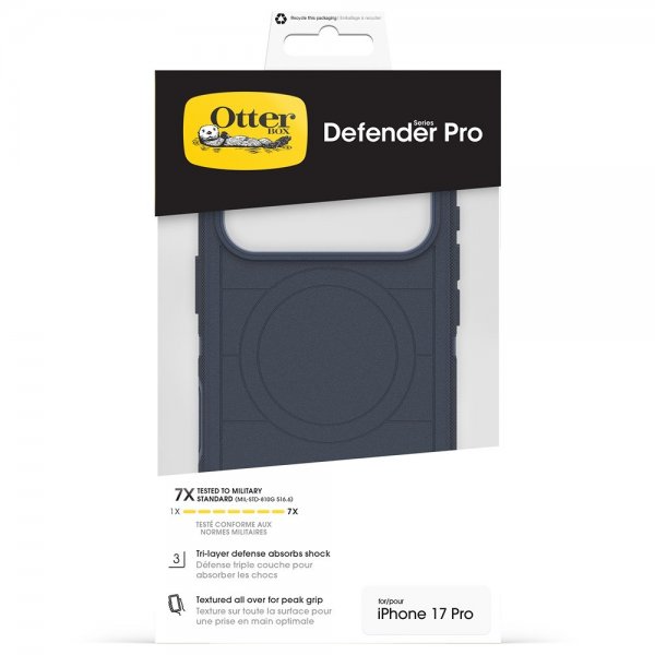Otterbox iPhone 17 Pro Deksel Defender Pro MagSafe Blue Sentiment