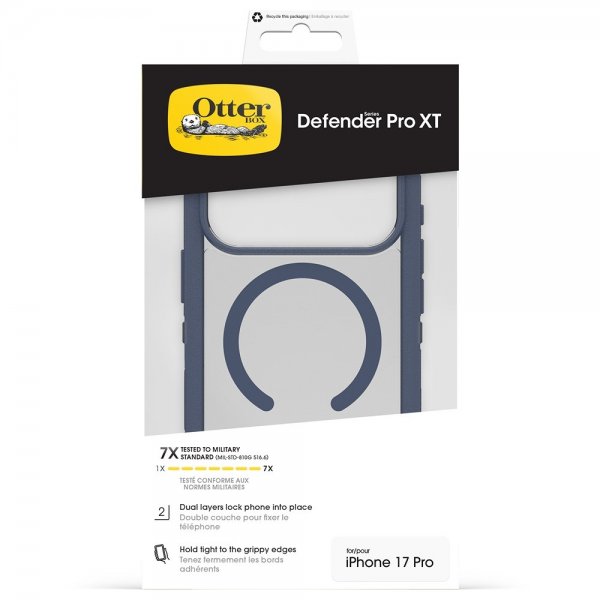 Otterbox iPhone 17 Pro Deksel Defender Pro XT MagSafe Baby Blue Jeans
