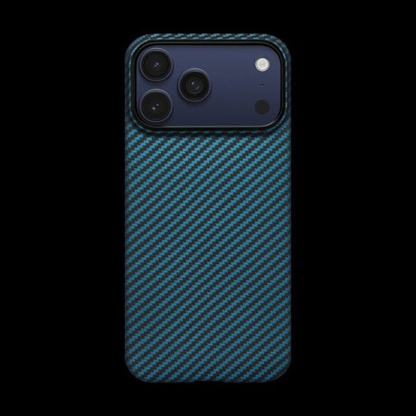 Pitaka iPhone 17 Pro Deksel Edge Black/Blue Twill
