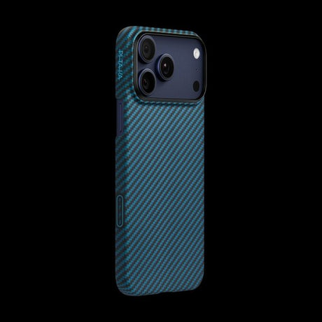 Pitaka iPhone 17 Pro Deksel Edge Black/Blue Twill
