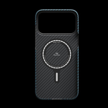 Pitaka iPhone 17 Pro Deksel Edge Black/Blue Twill