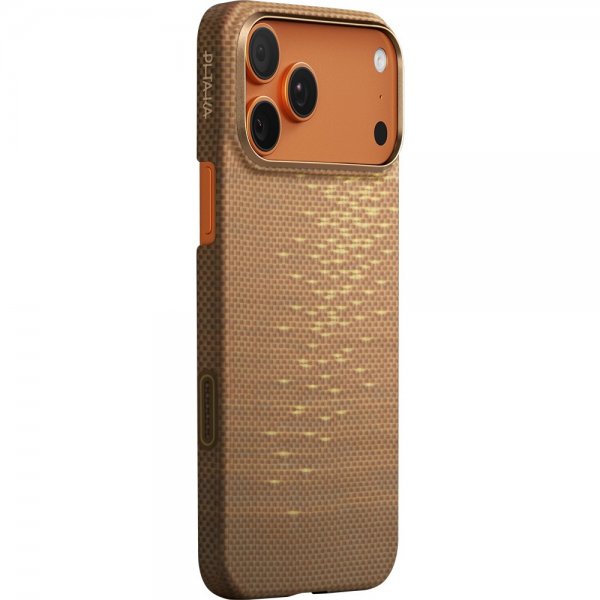 Pitaka iPhone 17 Pro Deksel Edge Golden Glint