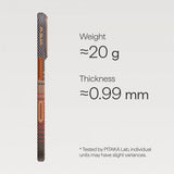 Pitaka iPhone 17 Pro Deksel Edge Sunset