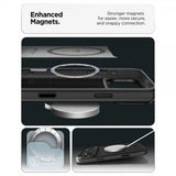 Spigen iPhone 17 Pro Deksel Enzo Aramid T MagFit Svart