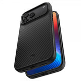 Spigen iPhone 17 Pro Deksel Enzo Aramid T MagFit Svart
