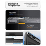 Spigen iPhone 17 Pro Deksel Enzo Aramid T MagFit Svart Sølv