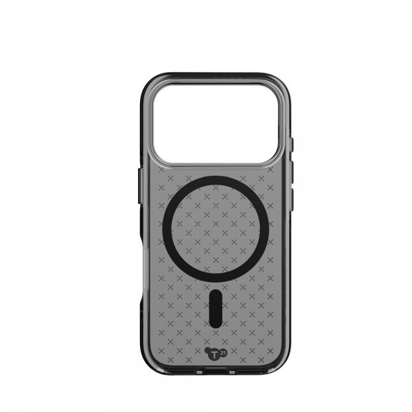 Tech21 iPhone 17 Pro Deksel EvoCheck MagSafe Smokey Black