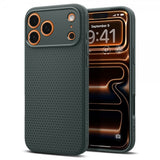 Spigen iPhone 17 Pro Deksel Liquid Air Abyss Green