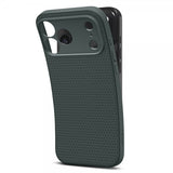 Spigen iPhone 17 Pro Deksel Liquid Air Abyss Green