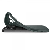 Spigen iPhone 17 Pro Deksel Liquid Air Abyss Green