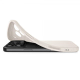 Spigen iPhone 17 Pro Deksel Liquid Air Natural Titanium
