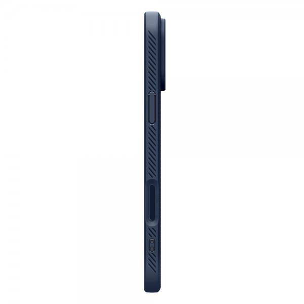 Spigen iPhone 17 Pro Deksel Liquid Air Navy Blue
