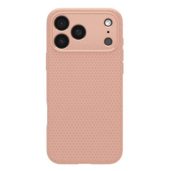 Spigen iPhone 17 Pro Max Deksel Liquid Air Titanium Pink