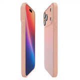 Spigen iPhone 17 Pro Max Deksel Liquid Air Titanium Pink