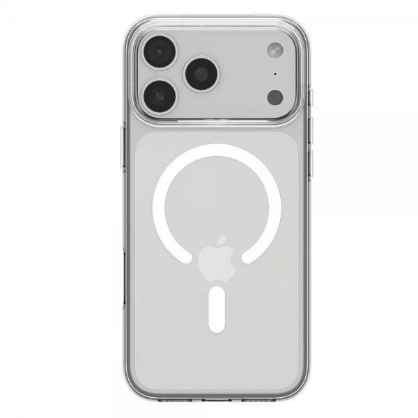 Spigen iPhone 17 Pro Deksel Liquid Crystal MagFit Clear White
