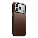 Nomad iPhone 17 Pro Deksel Modern Leather Case Brun