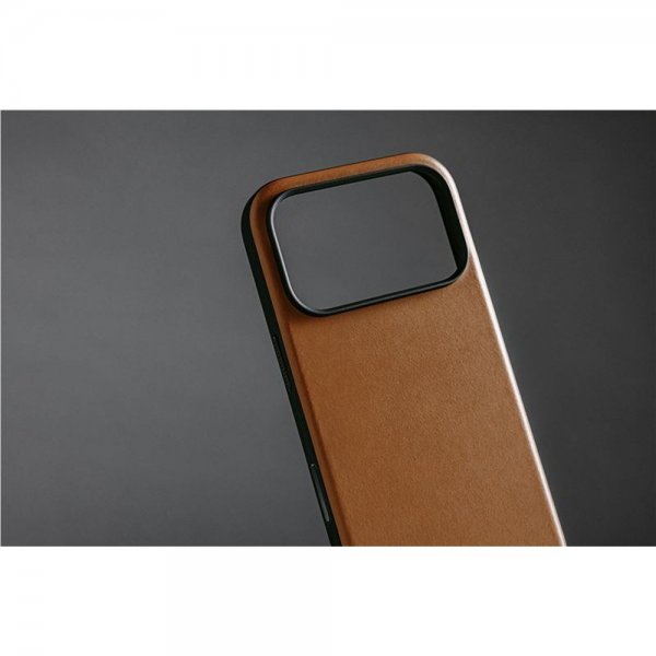 Nomad iPhone 17 Pro Deksel Modern Leather Case English Tan