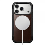Nomad iPhone 17 Pro Deksel Modern Leather Case Horween Rustic Brown