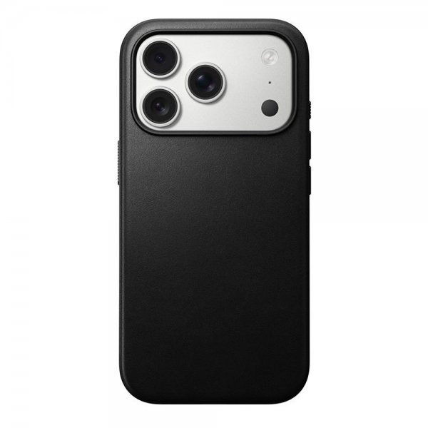 Nomad iPhone 17 Pro Deksel Modern Leather Case Svart