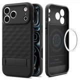 Spigen iPhone 17 Pro Deksel Parallax S MagFit Matte Black