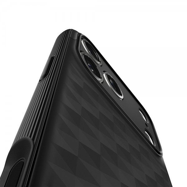 Spigen iPhone 17 Pro Deksel Parallax S MagFit Matte Black