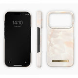 Ideal of Sweden iPhone 17 Pro Deksel Printed Case MagSafe Rose Pearl Marble