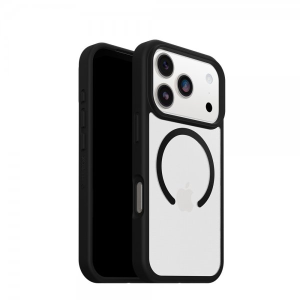 Otterbox iPhone 17 Pro Deksel React MagSafe Black Crystal