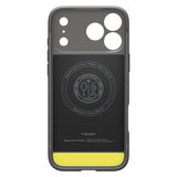 Spigen iPhone 17 Pro Deksel Rugged Armor MagFit Grå