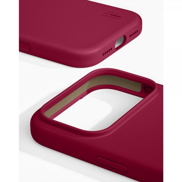 Ideal of Sweden iPhone 17 Pro Deksel Silicone Case MagSafe Cranberry