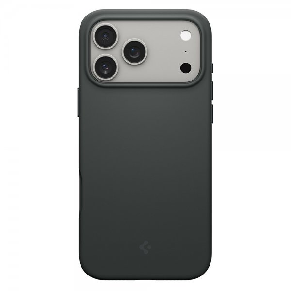Spigen iPhone 17 Pro Deksel Silicone Fit MagFit Abyss Green