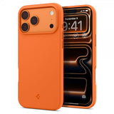 Spigen iPhone 17 Pro Deksel Silicone Fit MagFit Cosmic Orange