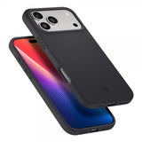 Spigen iPhone 17 Pro Deksel Silicone Fit MagFit Svart