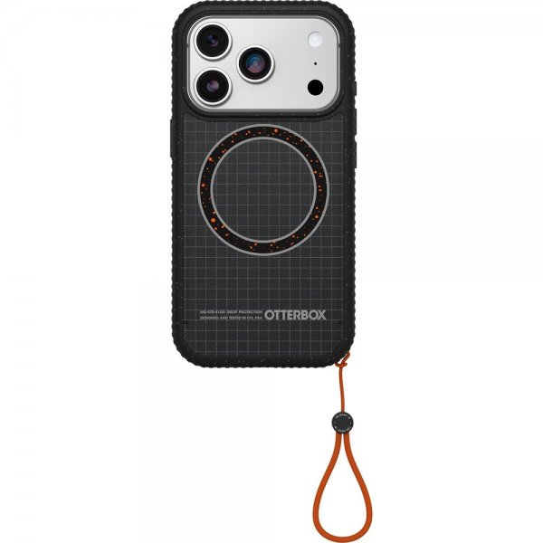 Otterbox iPhone 17 Pro Deksel Sole MagSafe Svart