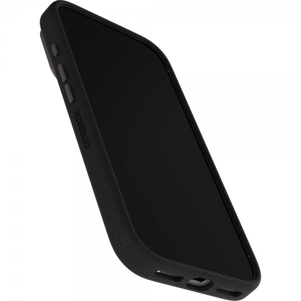 Otterbox iPhone 17 Pro Deksel Symmetry Cactus Leather MagSafe Noir Ash